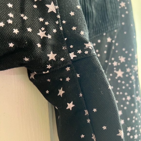 Free People x Wrangler collab - Wanderer Star Pattern Flare Jeans - Picture 5 of 8